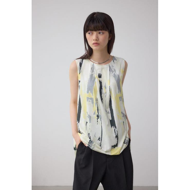 C/Tシャーベットノースリーブトップス | AZUL BY MOUSSY | 詳細画像3 