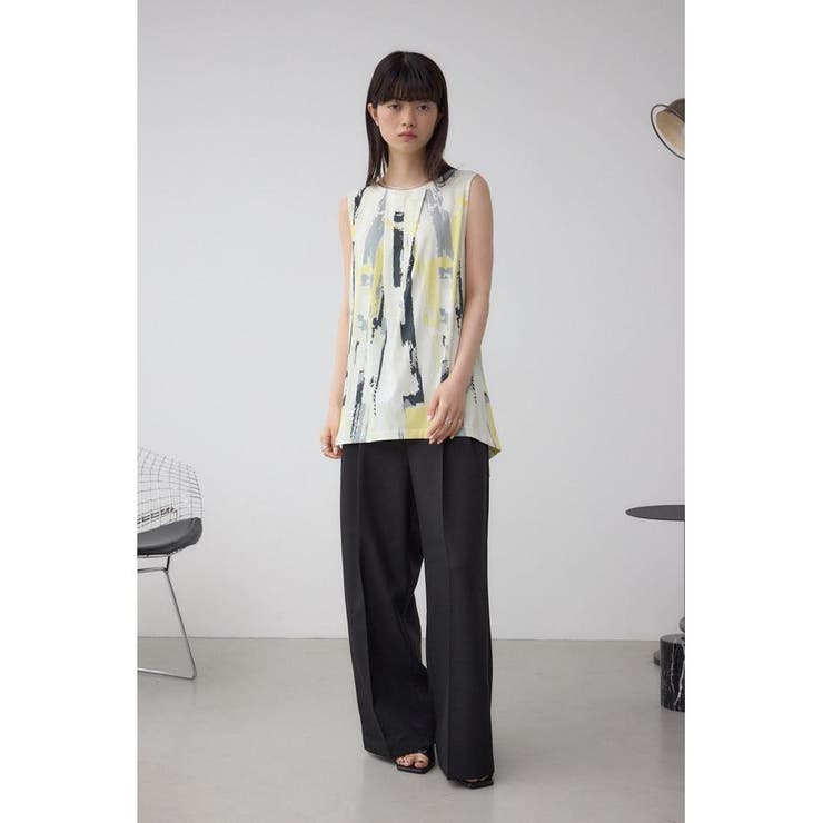 C/Tシャーベットノースリーブトップス | AZUL BY MOUSSY | 詳細画像4 