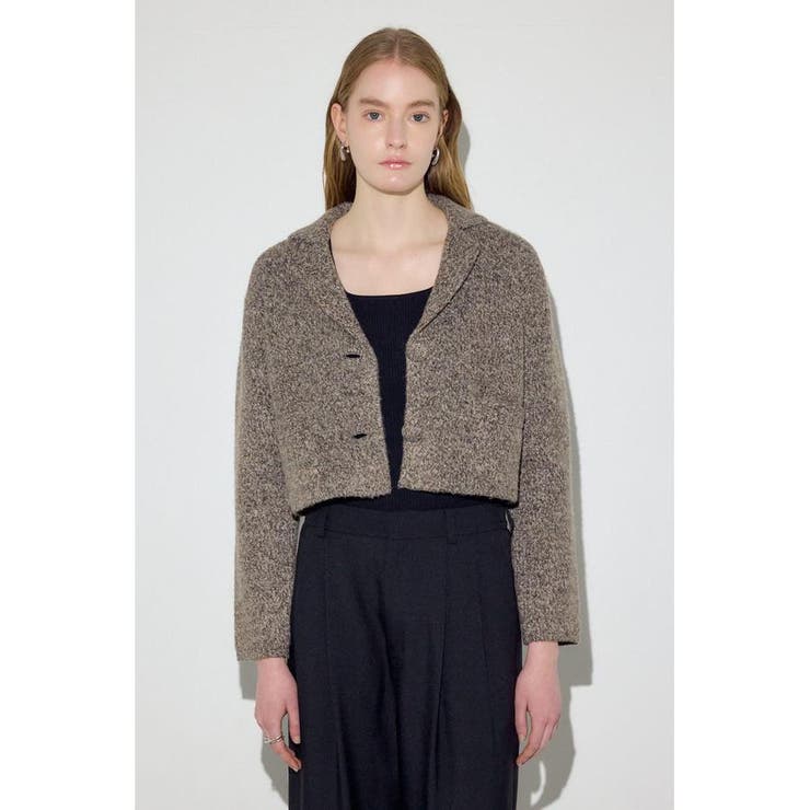 BRN | ニットジャケット | AZUL BY MOUSSY