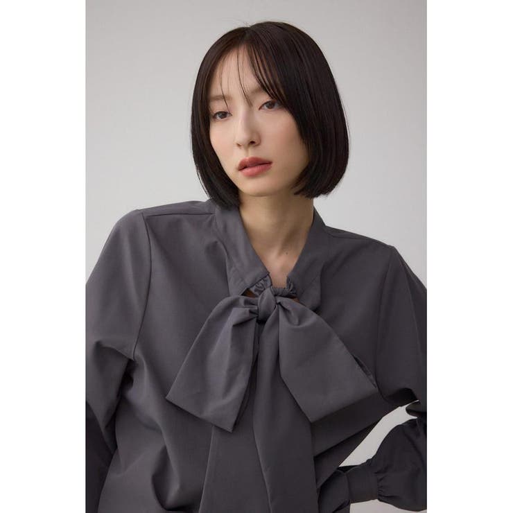 ボウタイリボンブラウス | AZUL BY MOUSSY | 詳細画像22 