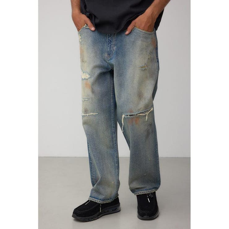 AZUL DENIM デストロイワイド | AZUL BY MOUSSY | 詳細画像14 