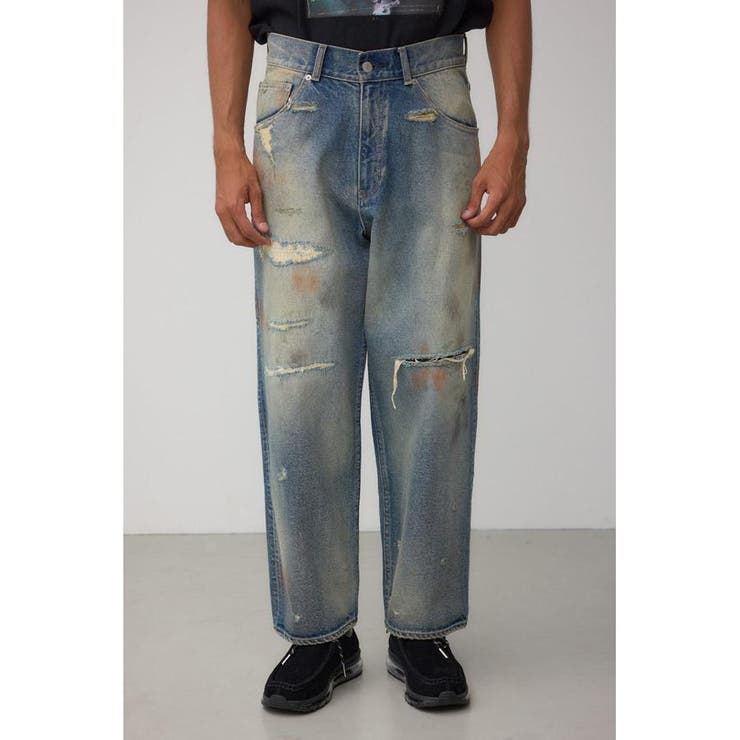 AZUL DENIM デストロイワイド | AZUL BY MOUSSY | 詳細画像16 