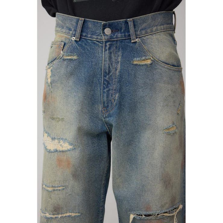 AZUL DENIM デストロイワイド | AZUL BY MOUSSY | 詳細画像19 
