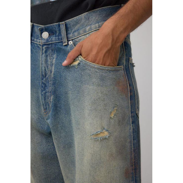 AZUL DENIM デストロイワイド | AZUL BY MOUSSY | 詳細画像21 