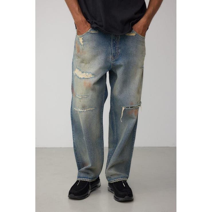 BLU | AZUL DENIM デストロイワイド | AZUL BY MOUSSY