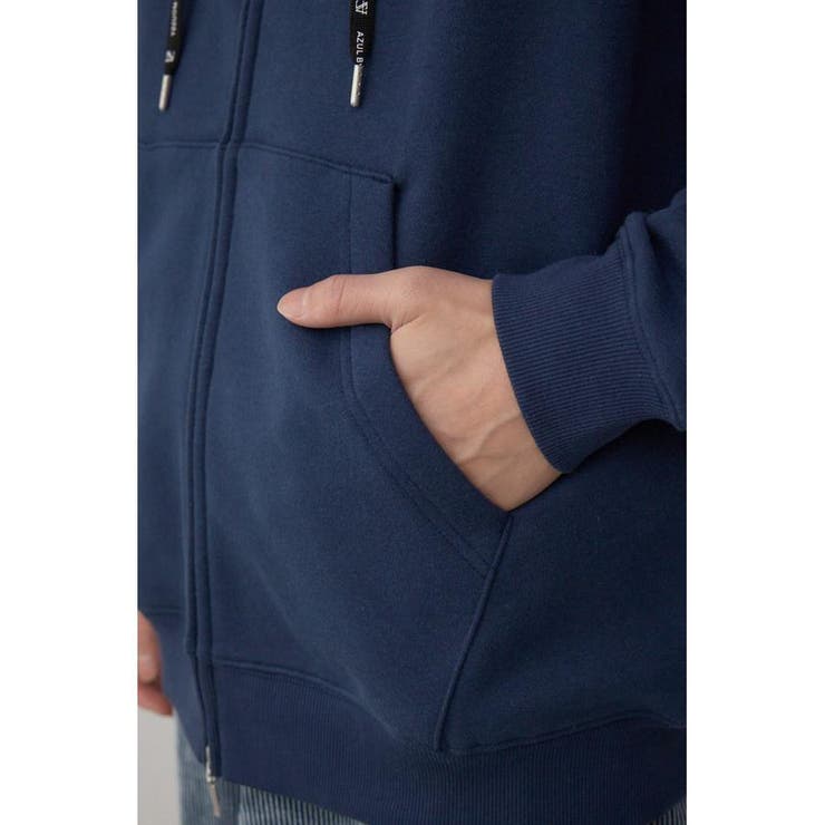 裏起毛ジップアップパーカー | AZUL BY MOUSSY | 詳細画像27 