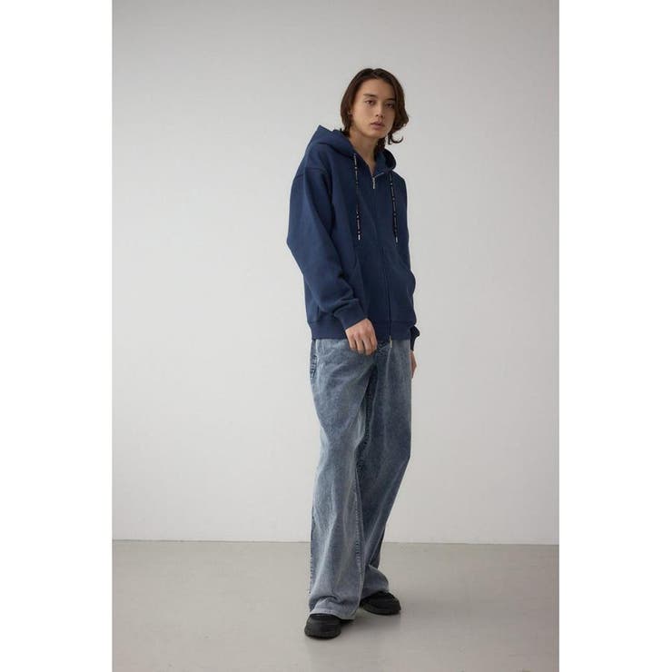 裏起毛ジップアップパーカー | AZUL BY MOUSSY | 詳細画像18 