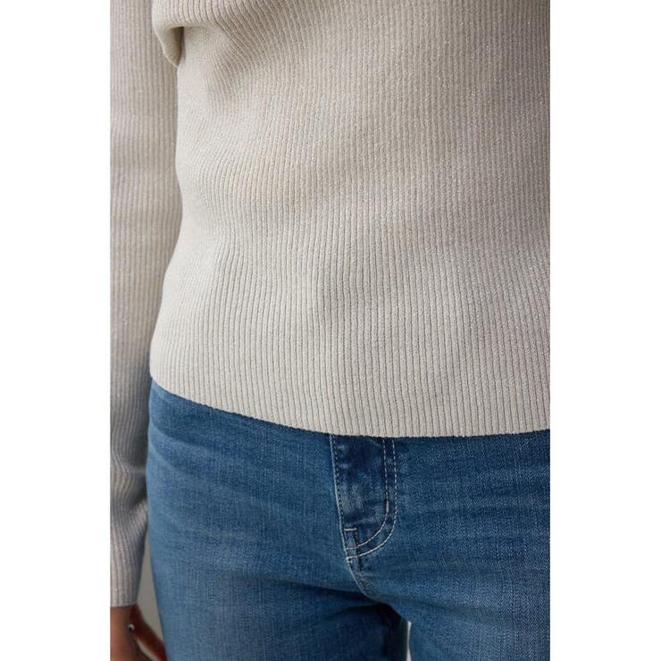 ドレープ長袖ニットトップス | AZUL BY MOUSSY | 詳細画像29 