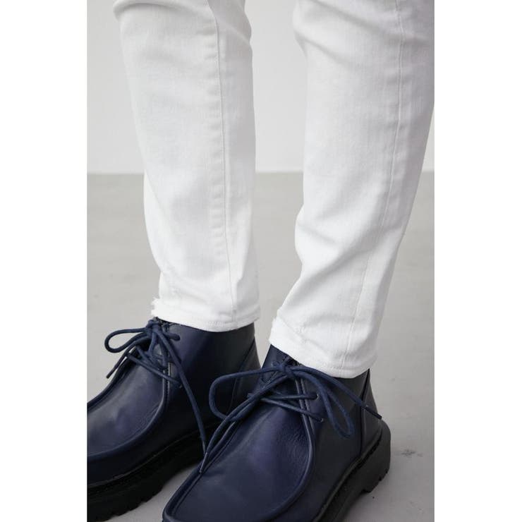 VINTAGE HEM DAMAGE WHITE DENIM | AZUL BY MOUSSY | 詳細画像11 