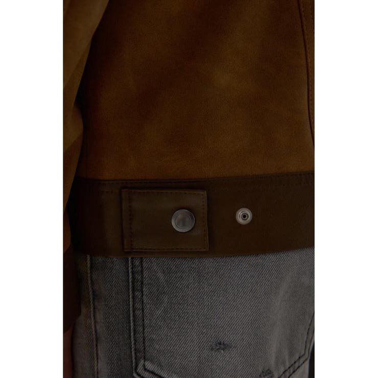 切替合皮ブルゾン | AZUL BY MOUSSY | 詳細画像32 