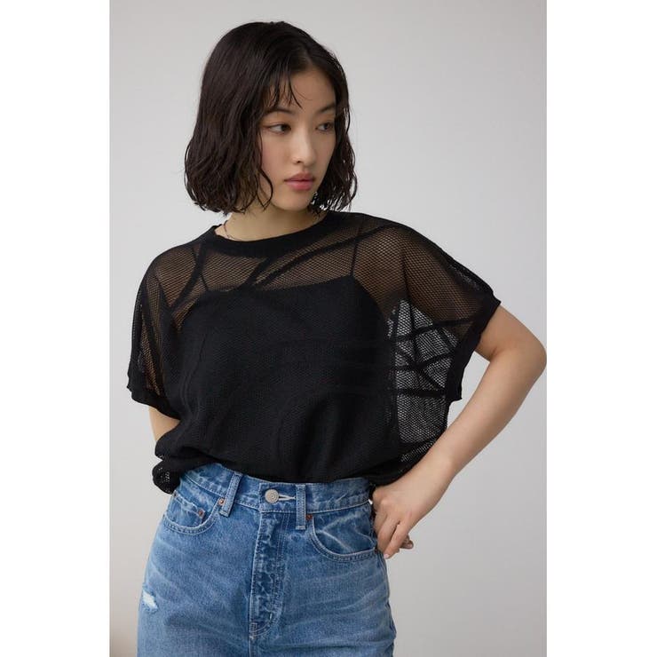 スカシガラドルマンニット | AZUL BY MOUSSY | 詳細画像12 