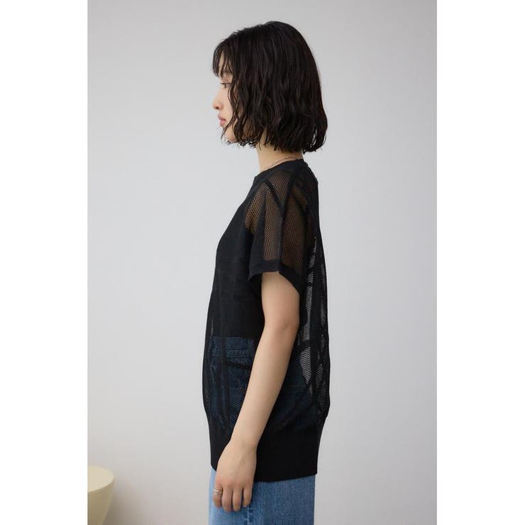 スカシガラドルマンニット | AZUL BY MOUSSY | 詳細画像15 
