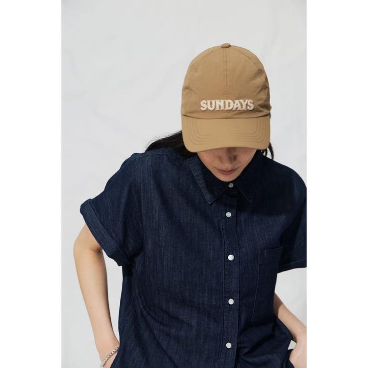 ナイロン刺繍ロゴキャップ | AZUL BY MOUSSY | 詳細画像12 