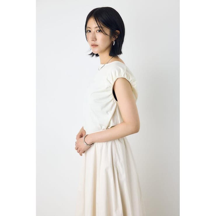 アシンメトリードレープトップス | AZUL BY MOUSSY | 詳細画像2 