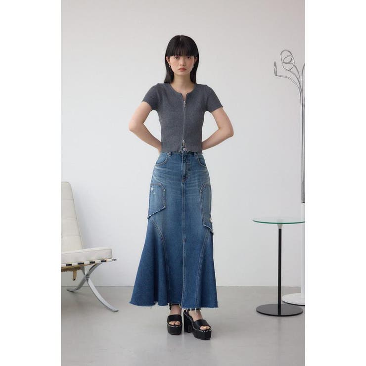 ステッチデザインプラットフォームサンダル | AZUL BY MOUSSY | 詳細画像4 