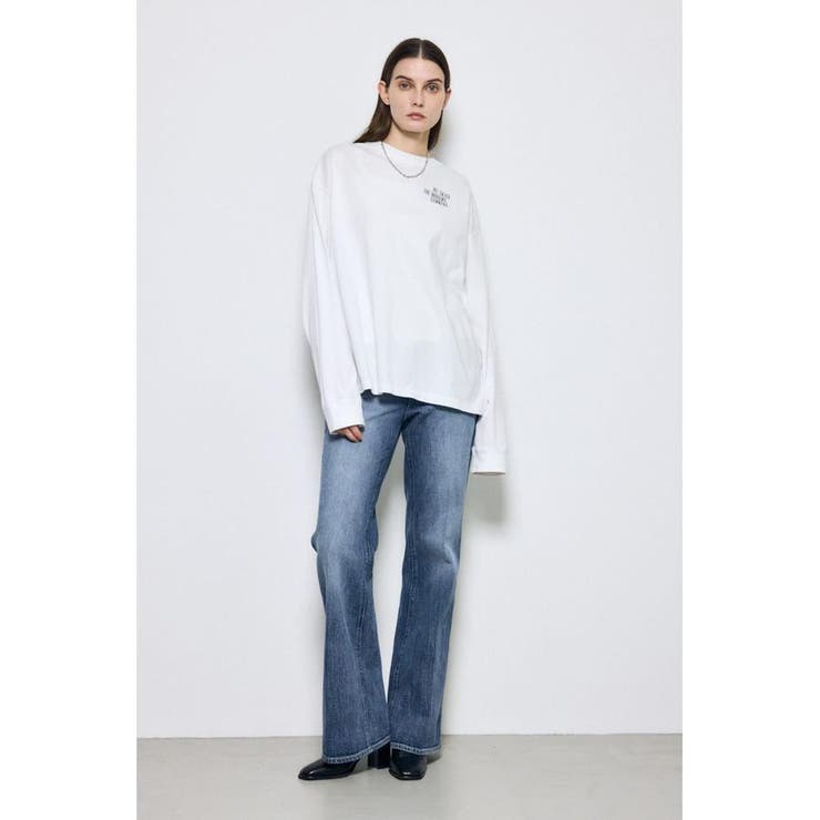 ワンポイントロゴロングTシャツ | AZUL BY MOUSSY | 詳細画像6 