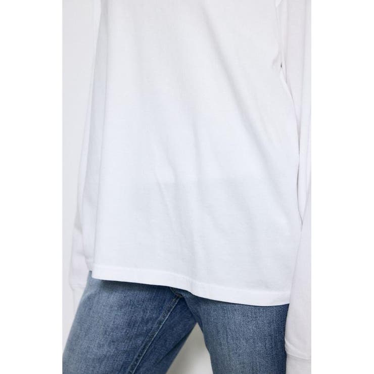 ワンポイントロゴロングTシャツ | AZUL BY MOUSSY | 詳細画像9 