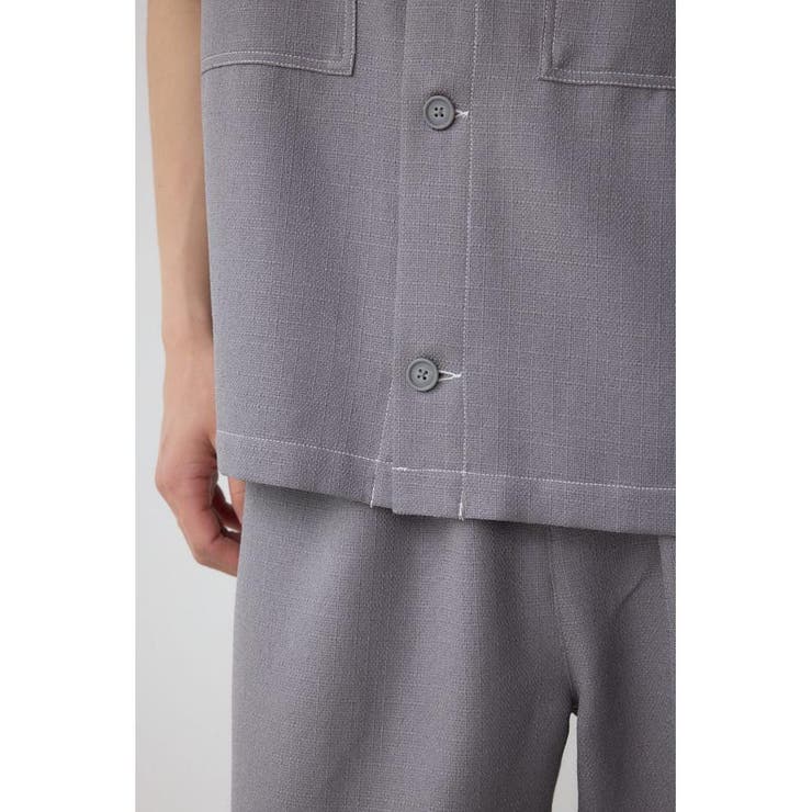 アウトステッチブッチャーシャツ | AZUL BY MOUSSY | 詳細画像33 