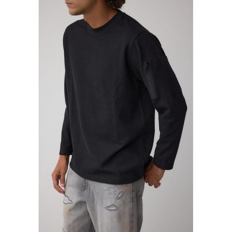 BLK | スリーブポケット長袖トップス | AZUL BY MOUSSY