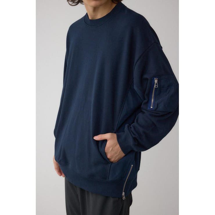 NVY | ユーティリティポケット付きプルオーバー | AZUL BY MOUSSY