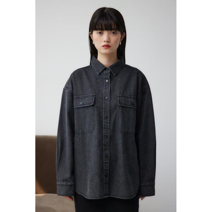 ルーズポケットシャツ | AZUL BY MOUSSY | 詳細画像4 