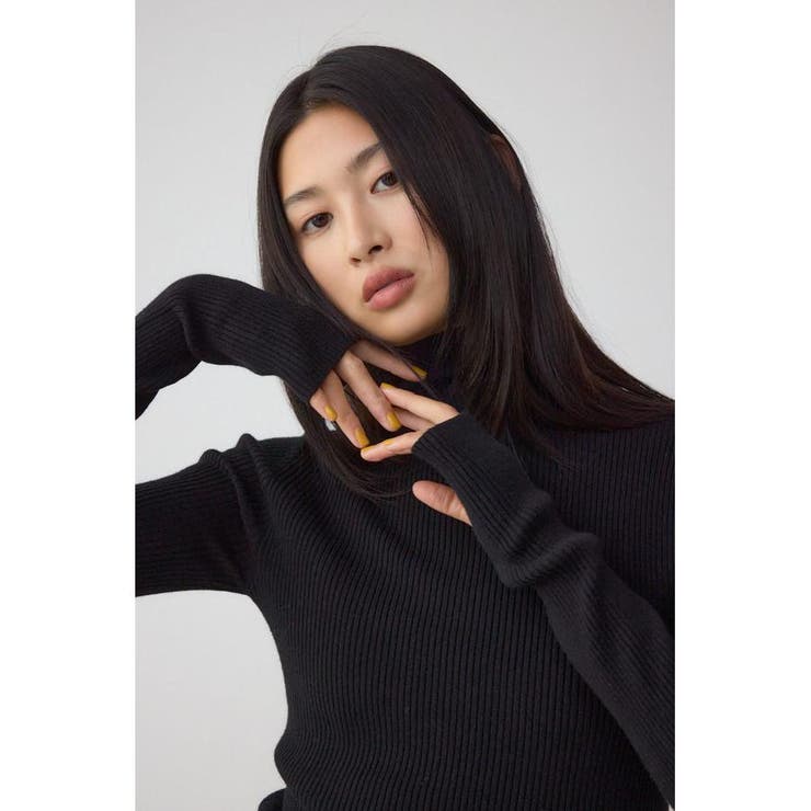 サムホールリブニットトップス | AZUL BY MOUSSY | 詳細画像12 