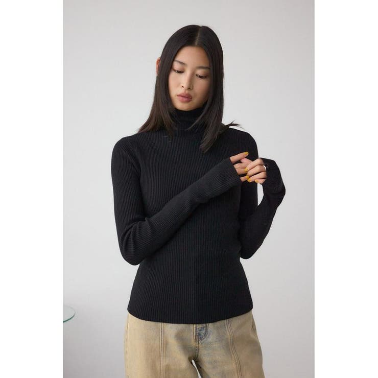 サムホールリブニットトップス | AZUL BY MOUSSY | 詳細画像13 