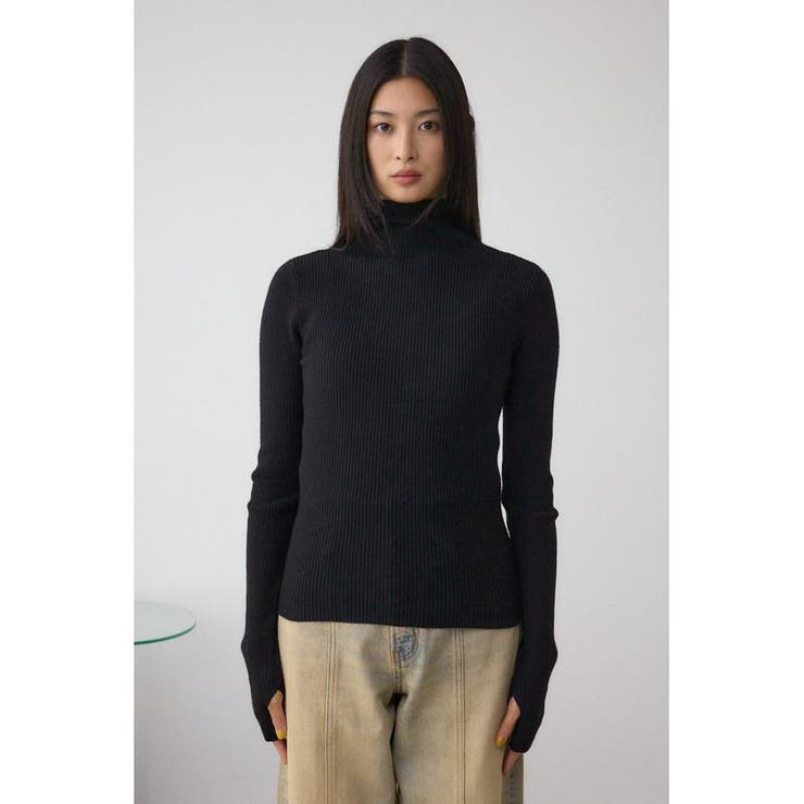 サムホールリブニットトップス | AZUL BY MOUSSY | 詳細画像15 