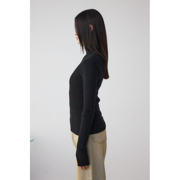 サムホールリブニットトップス | AZUL BY MOUSSY | 詳細画像16 