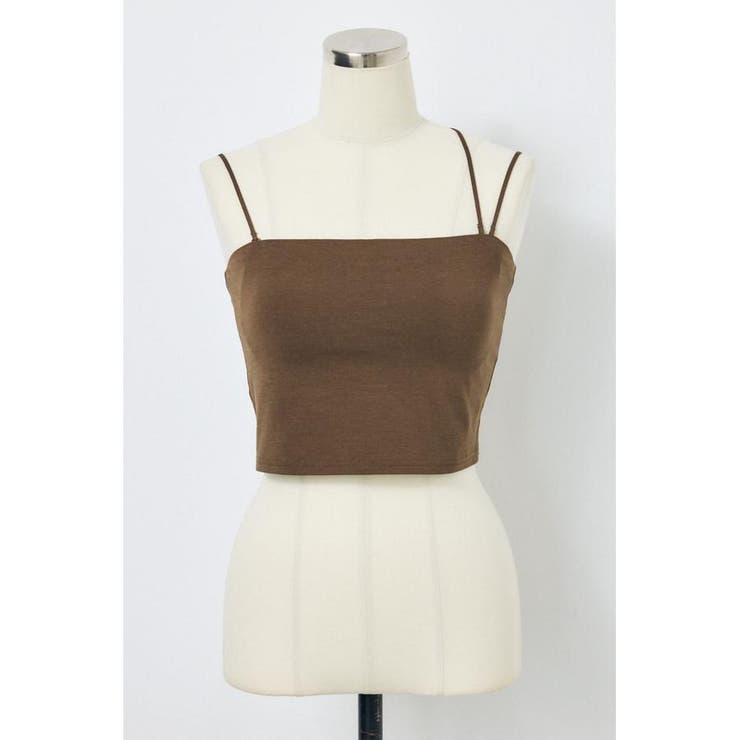 BRN | カップ付きチューブトップ(ショート) | AZUL BY MOUSSY