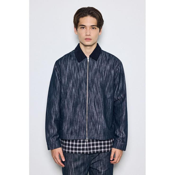 シャイニ-デニムブルゾン | AZUL BY MOUSSY | 詳細画像4 