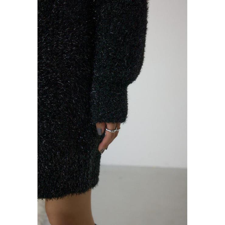 ラメシャギーニットワンピース | AZUL BY MOUSSY | 詳細画像9 