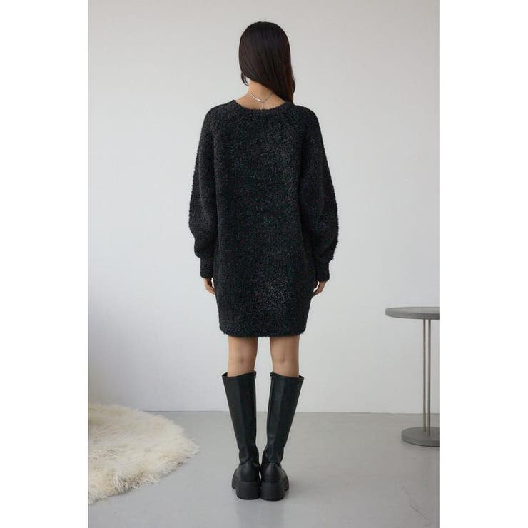 ラメシャギーニットワンピース | AZUL BY MOUSSY | 詳細画像6 