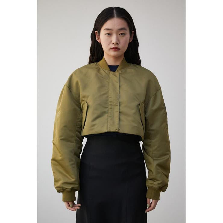 BACK TUCK VOLUME SHORT MA-1 | AZUL BY MOUSSY | 詳細画像15 