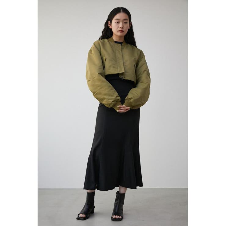 BACK TUCK VOLUME SHORT MA-1 | AZUL BY MOUSSY | 詳細画像14 