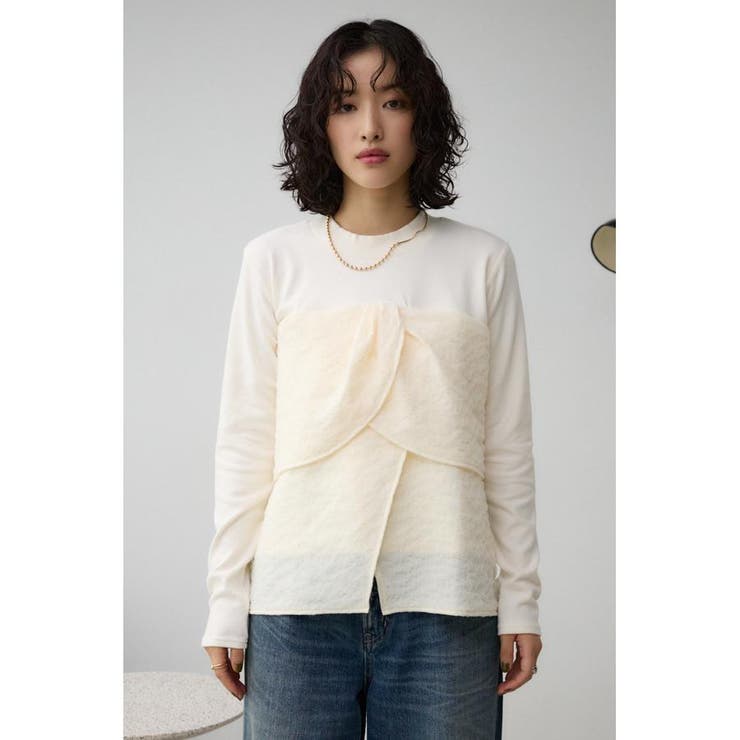 キモウフライスビスチェトップス | AZUL BY MOUSSY | 詳細画像4 