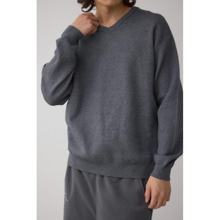 スムースニットVネックトップス | AZUL BY MOUSSY | 詳細画像23 