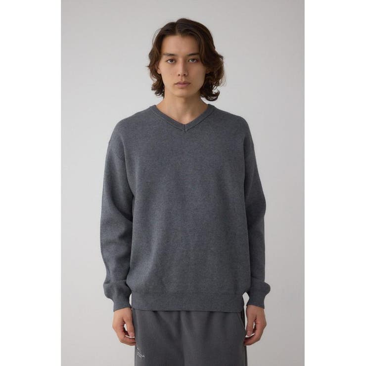 スムースニットVネックトップス | AZUL BY MOUSSY | 詳細画像27 