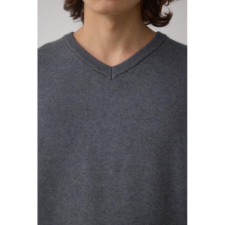 スムースニットVネックトップス | AZUL BY MOUSSY | 詳細画像30 