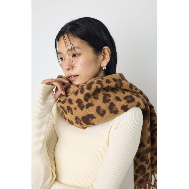 ビッグレオパードストール | AZUL BY MOUSSY | 詳細画像1 