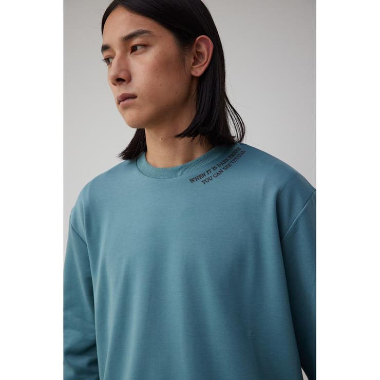 B-HEATネック刺繍長袖Tシャツ | AZUL BY MOUSSY | 詳細画像22 