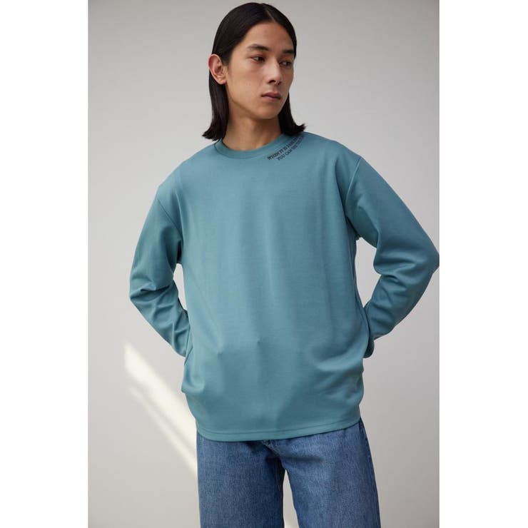 B-HEATネック刺繍長袖Tシャツ | AZUL BY MOUSSY | 詳細画像23 