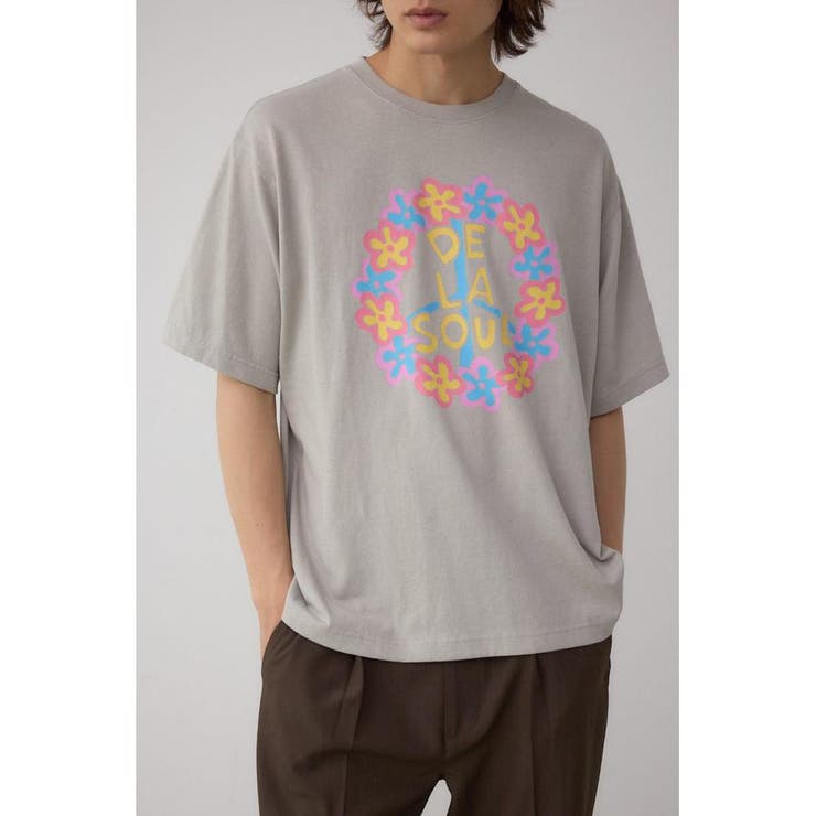 GRY | ビンテージラップ半袖TEE | AZUL BY MOUSSY