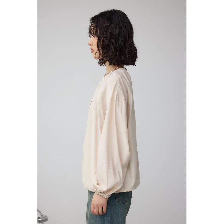ノーカラーシアーブルゾン | AZUL BY MOUSSY | 詳細画像6 
