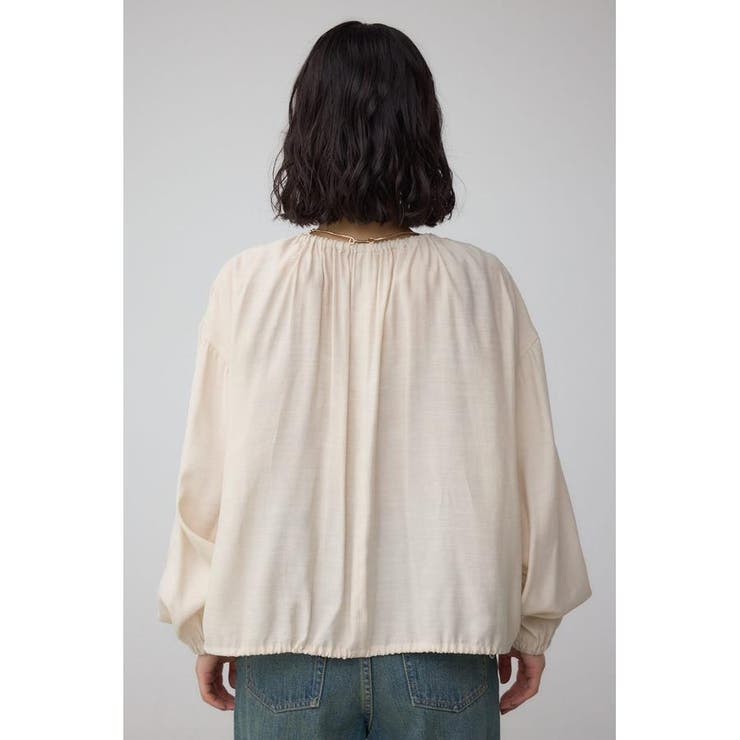 ノーカラーシアーブルゾン | AZUL BY MOUSSY | 詳細画像7 
