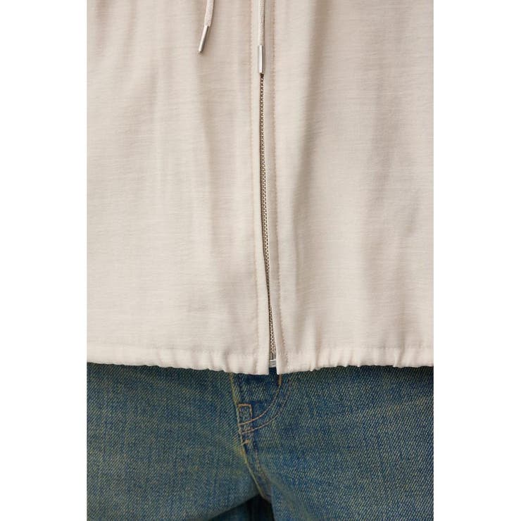 ノーカラーシアーブルゾン | AZUL BY MOUSSY | 詳細画像12 