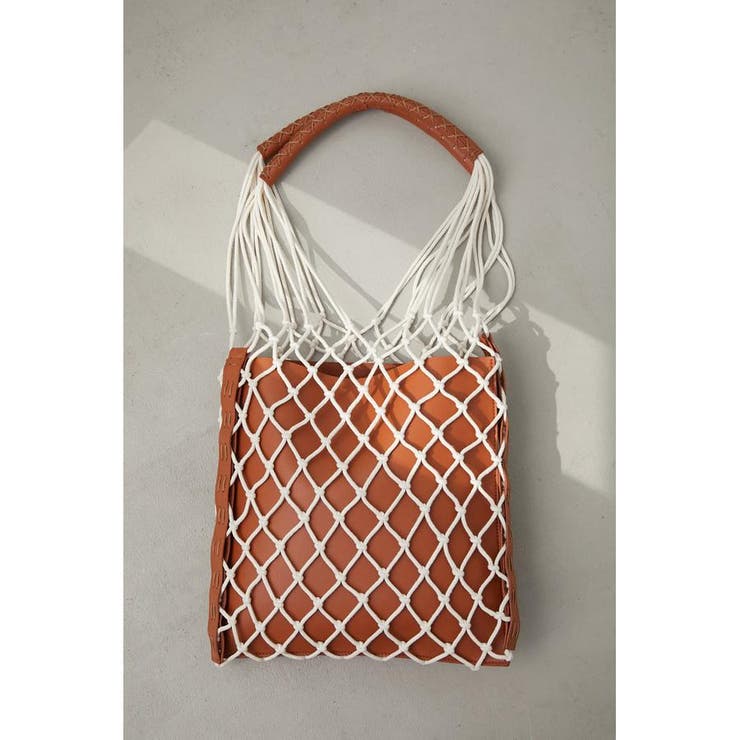 PIPING MACRAME NET BAG | AZUL BY MOUSSY | 詳細画像13 