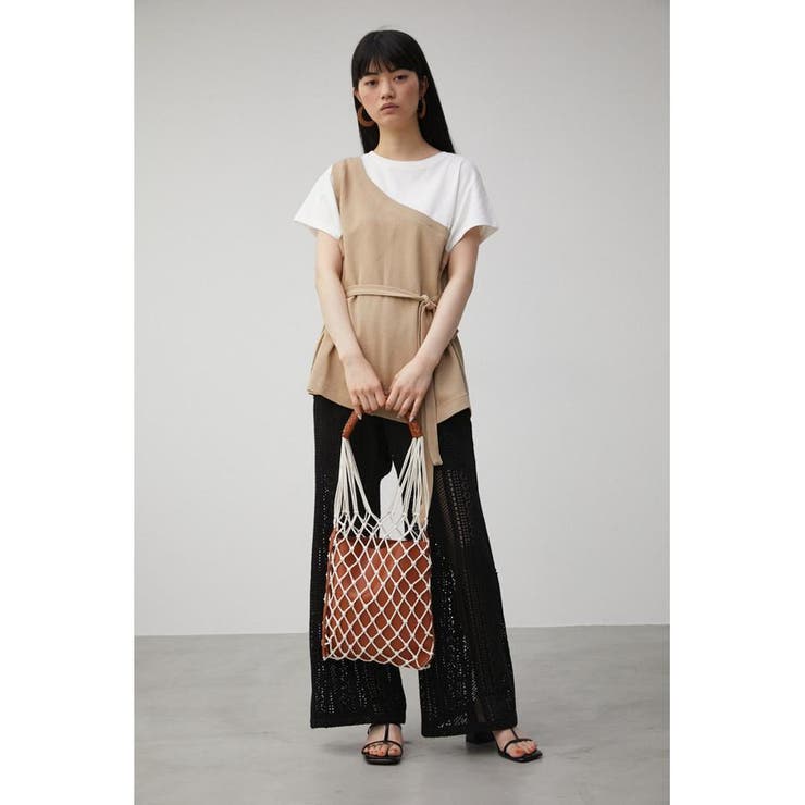 PIPING MACRAME NET BAG | AZUL BY MOUSSY | 詳細画像14 