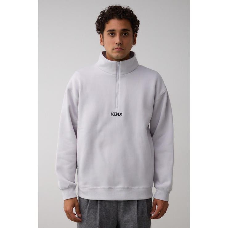 裏起毛ロゴハーフジッププルオーバー[品番：AZLW0022975]｜AZUL BY