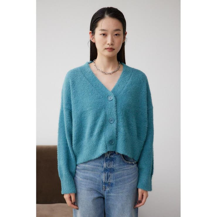モヘヤライクニットカーディガン | AZUL BY MOUSSY | 詳細画像39 
